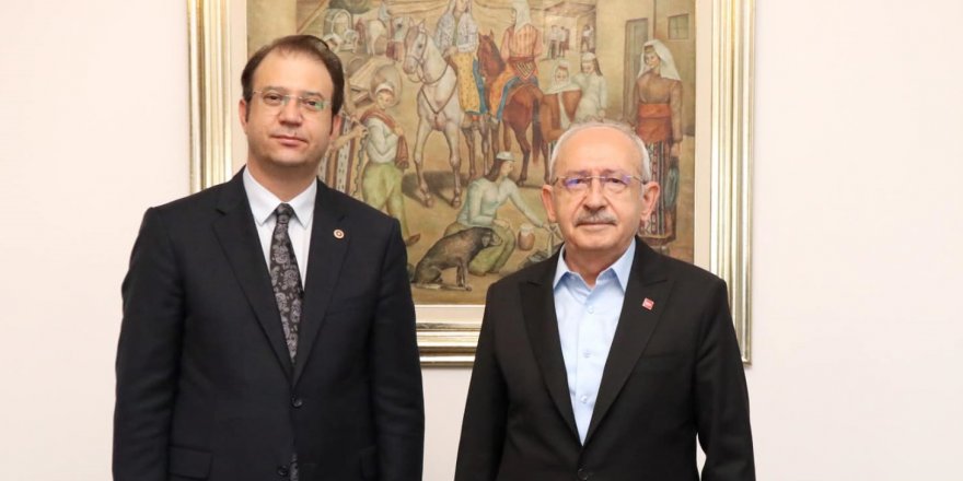 Milletvekili Av. İnan Akgün Alp, CHP lideri Kemal Kılıçdaroğlu ile görüştü