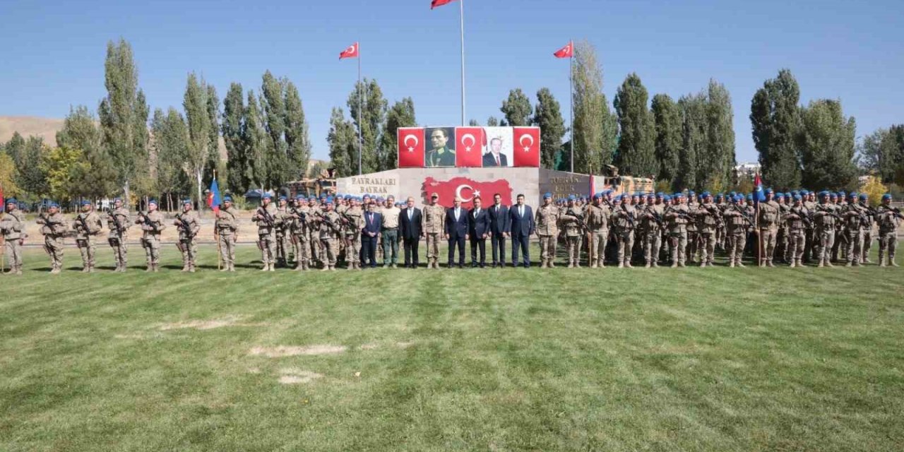 Patnos Jandarma Komando Alayı’ndan Afrin’e uğurlama töreni