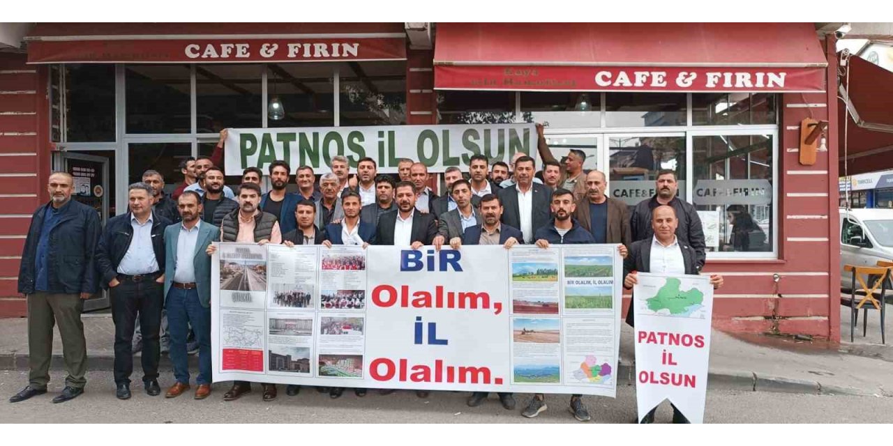 Ağrı’nın Patnos ilçesinde “Bir Olalım İl Olalım” sloganı adı altında bir araya gelen STK’lar bir ilke imza attı.