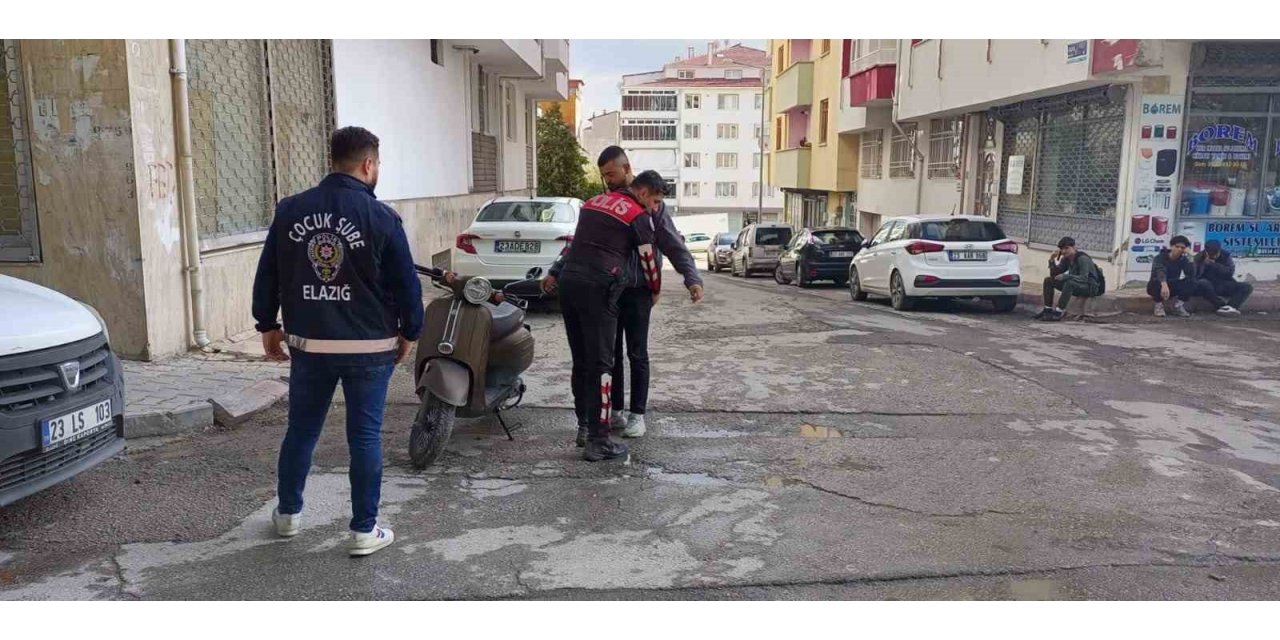 Elazığ’da polis ekipleri okul önlerini boş bırakmıyor