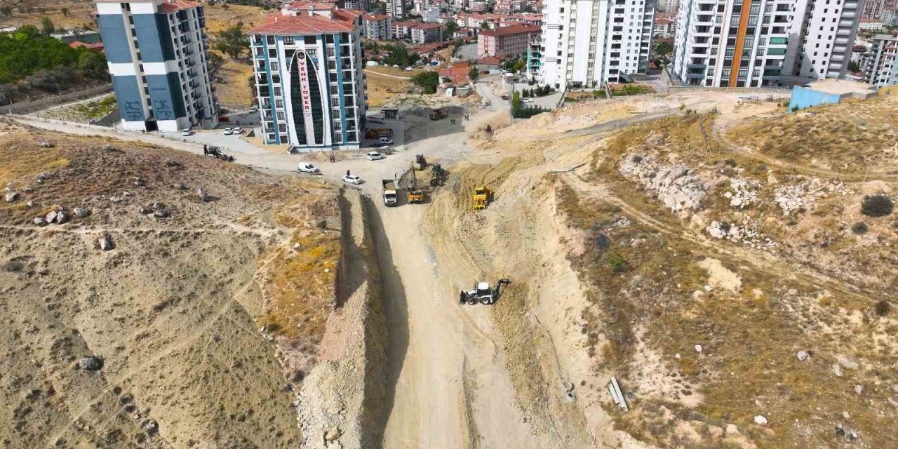 Venk caddesinde yenileme çalışmaları