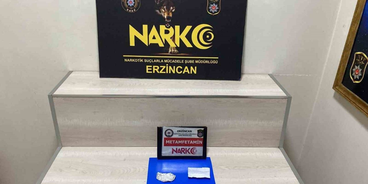 Erzincan’da uyuşturucu operasyonunda 2 kişi yakalandı