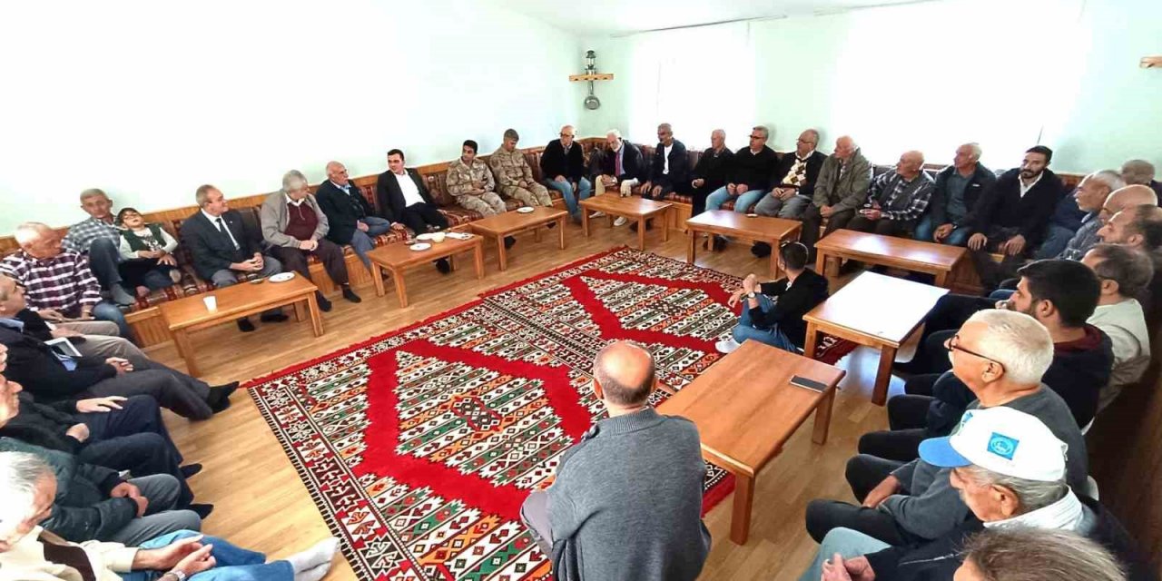 Kaymakam Zor, vatandaşlar bir araya geldi