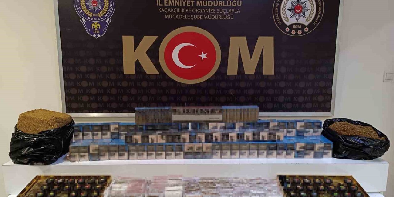 Erzincan’da kaçak tütün operasyonu