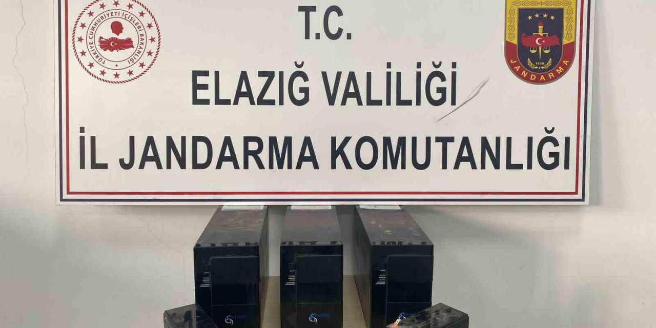 Elazığ’da asansörlerin güç kaynağını çalan zanlı yakalandı