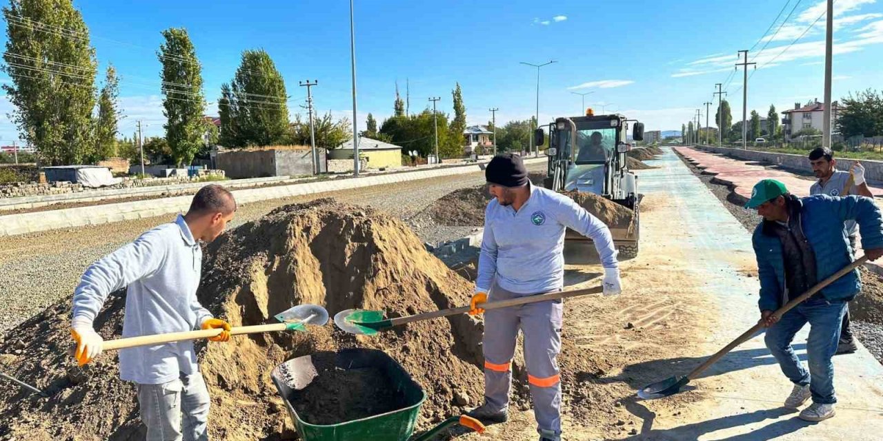 Bisiklet ve yürüyüş yolunda sona gelindi