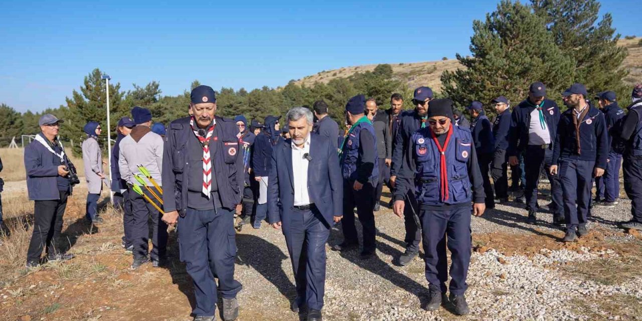 İzciler Dumanlı Yaylasında kamp yaptı