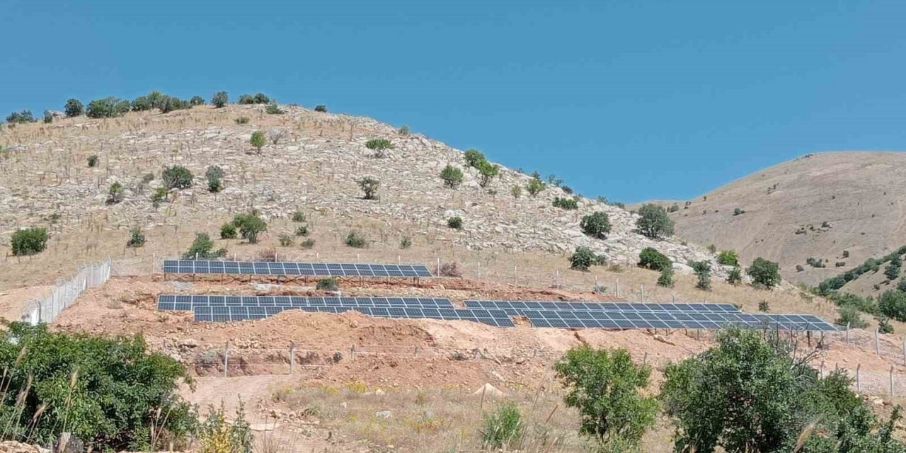 Elazığ’da GES sulama projesi tamamlandı