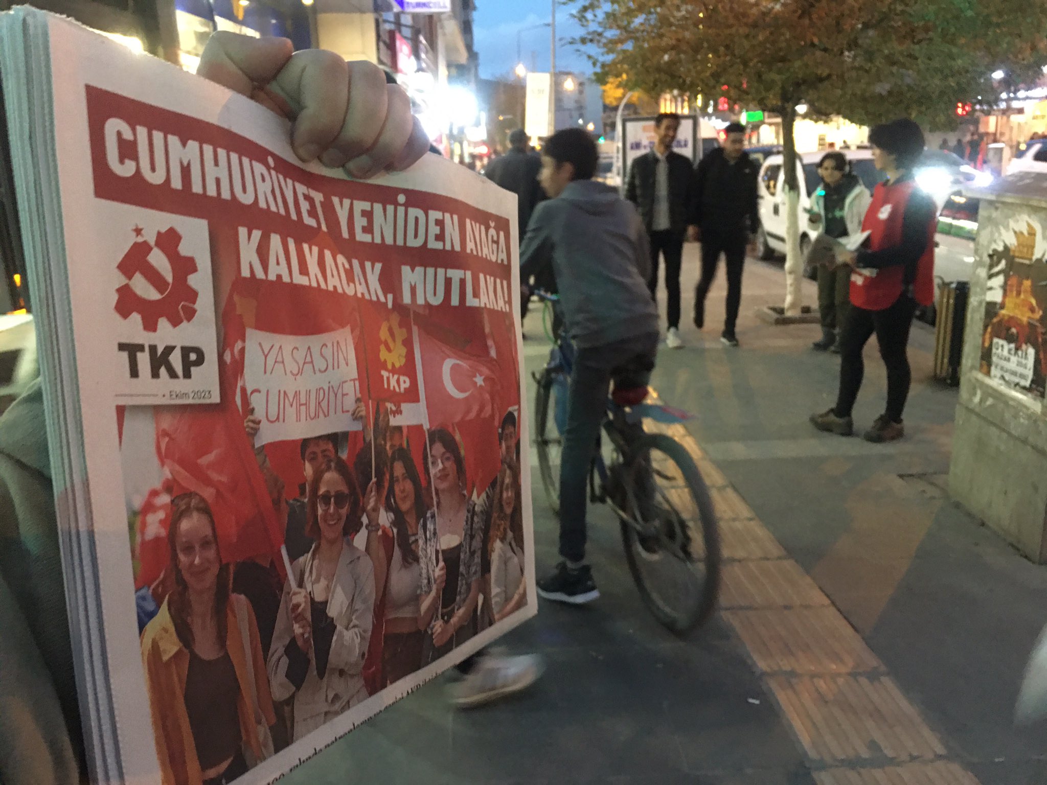 TKP gazetesi Kars’ta!