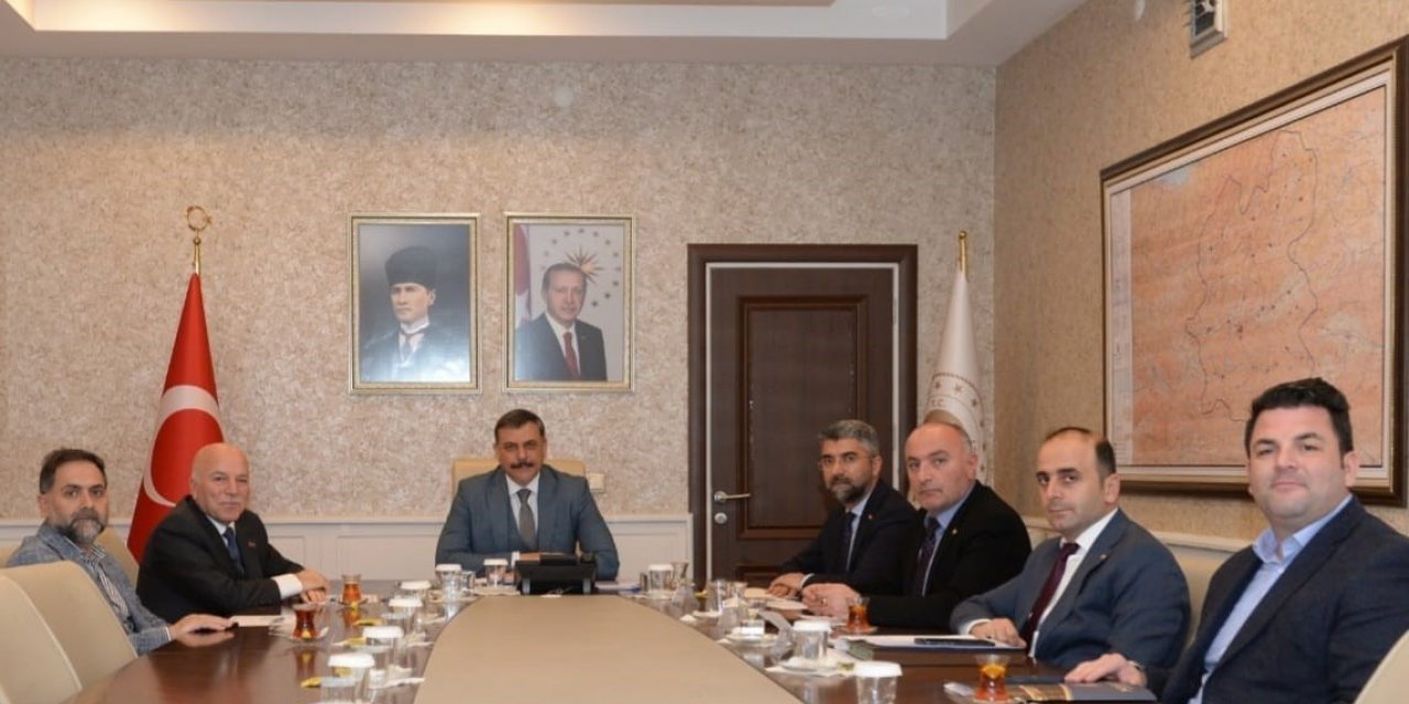 2. OSB Yönetimi toplandı