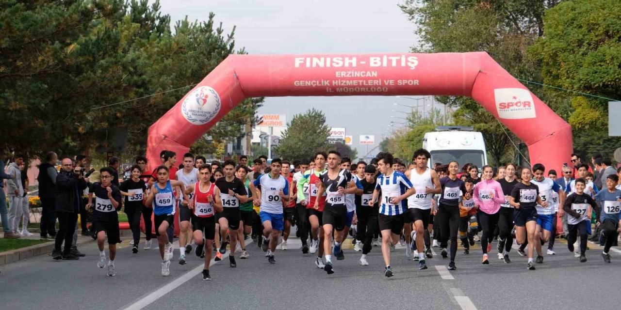 Cumhuriyet koşusu yapıldı