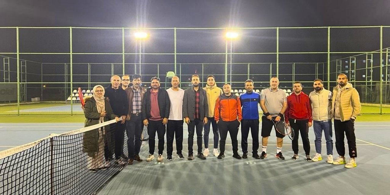 EBYÜ Erkekler Kort Tenis Turnuvası sona erdi