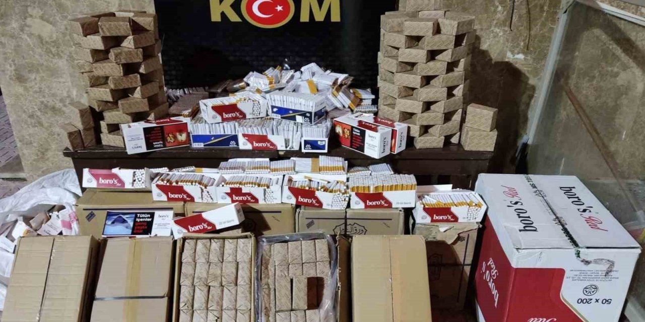 Malatya’da kaçakçılık operasyonu