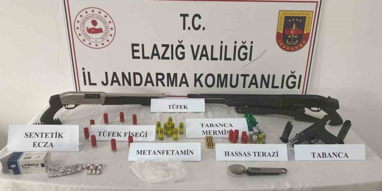 Elazığ’da uyuşturucu operasyonu: 3 gözaltı