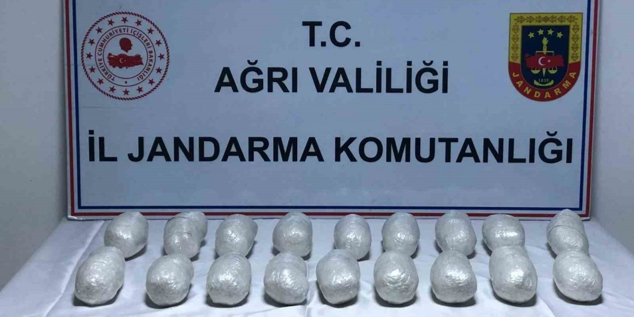 Ağrı’da kaçakçılık ve uyuşturucu operasyonu