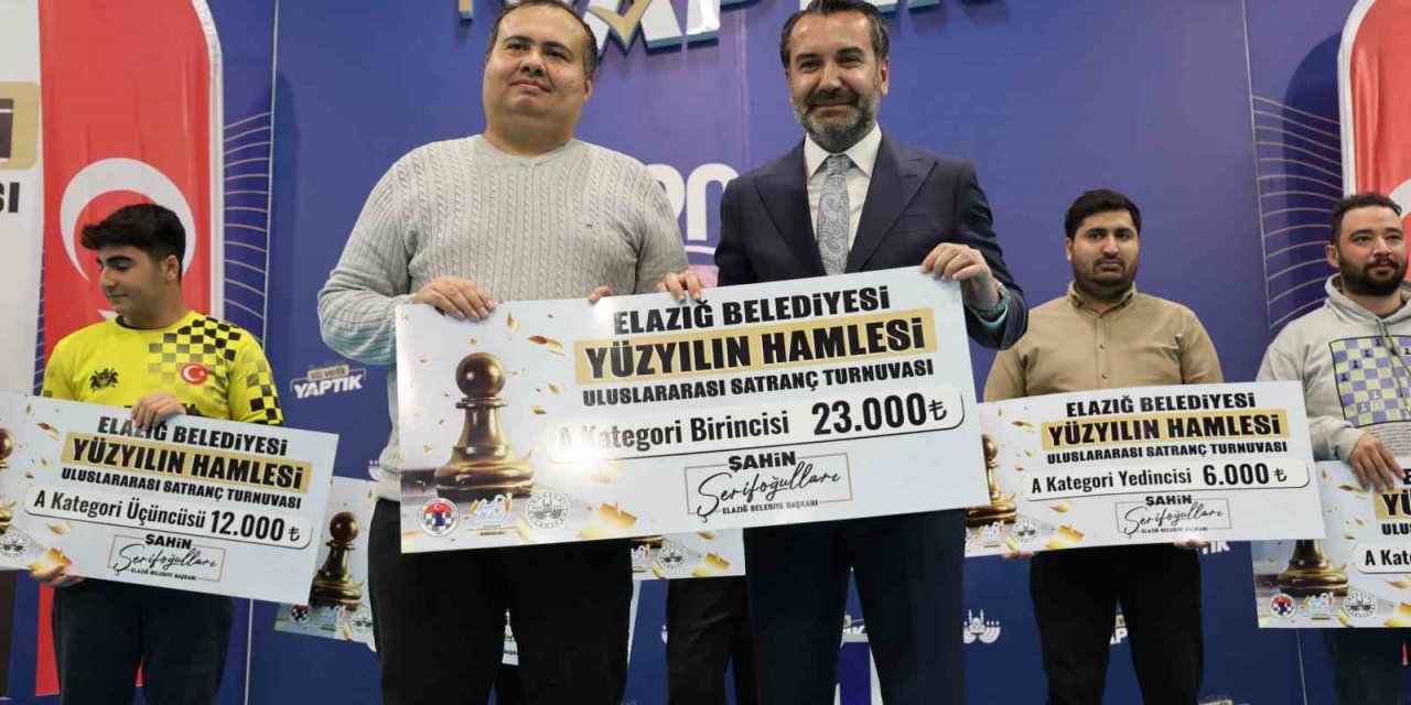 Yüzyılın hamlesinde dereceye giren sporcular ödüllendirildi