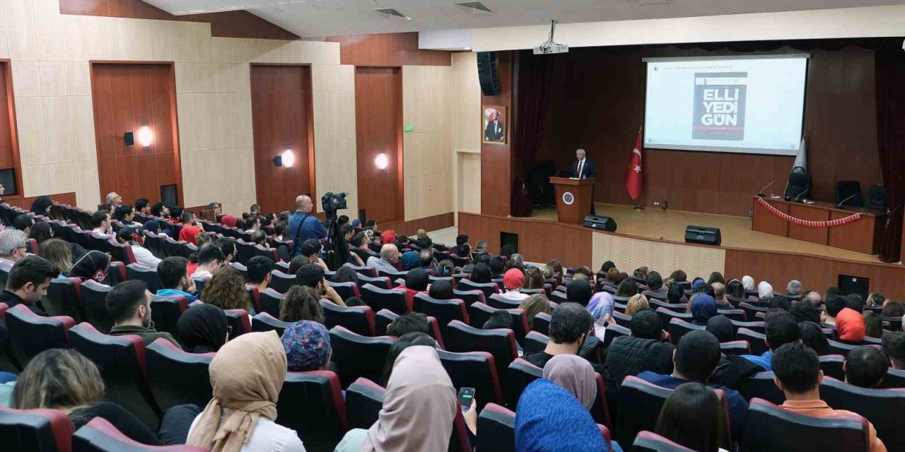 Atatürk Üniversitesi Tıp Fakültesinden Cumhuriyetin 100. yılına özel konferans