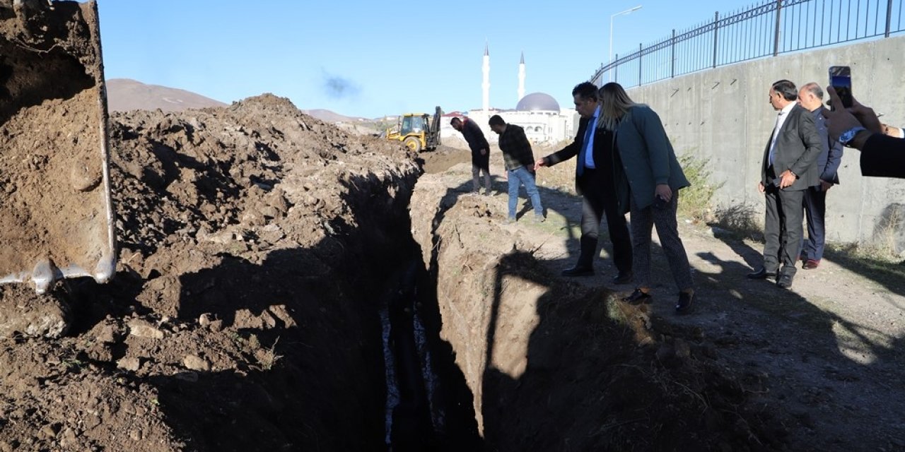 Ardahan Belediyesi, altyapı çalışmalarını sürdürüyor