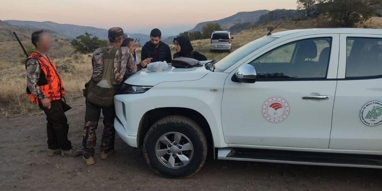 Tunceli’de kınalı keklik avlayan 2 kişiye işlem yapıldı