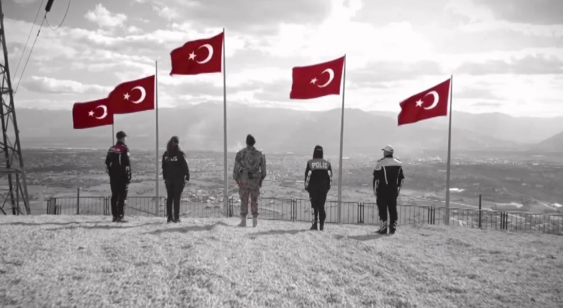 Erzincan Emniyet Müdürlüğünden Atatürk’e özel video klip