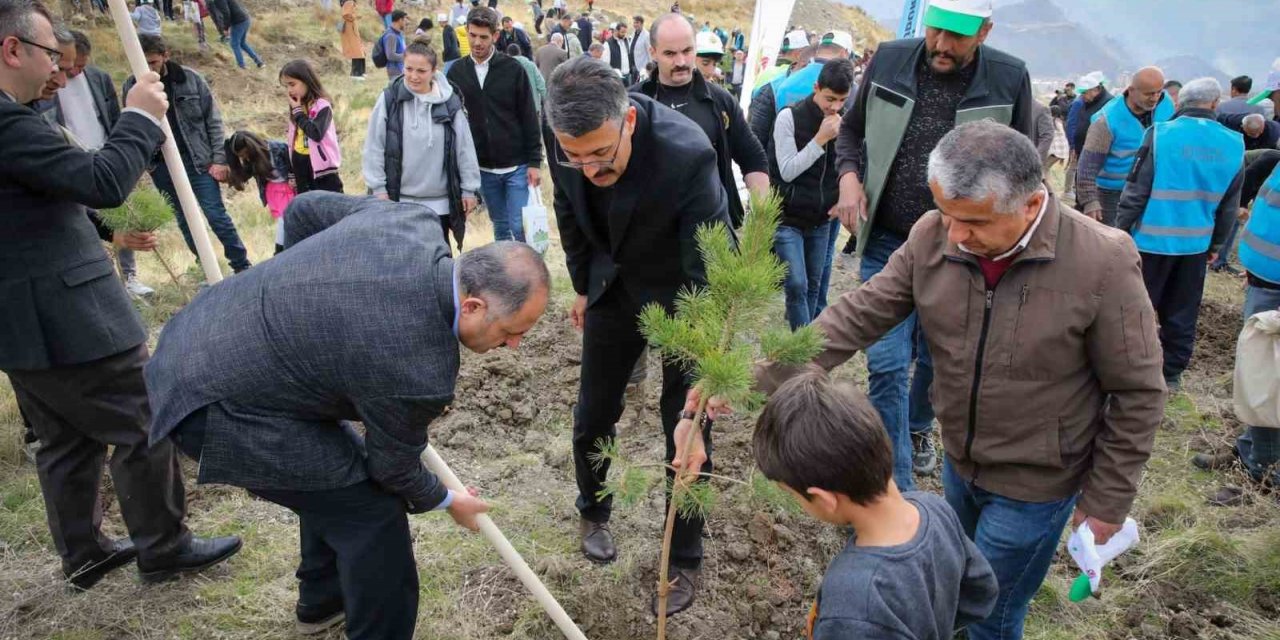 Vali Ali Çelik: "Ağaçlar; yağmura ve iyiliğe karşı açılmış bir dua"