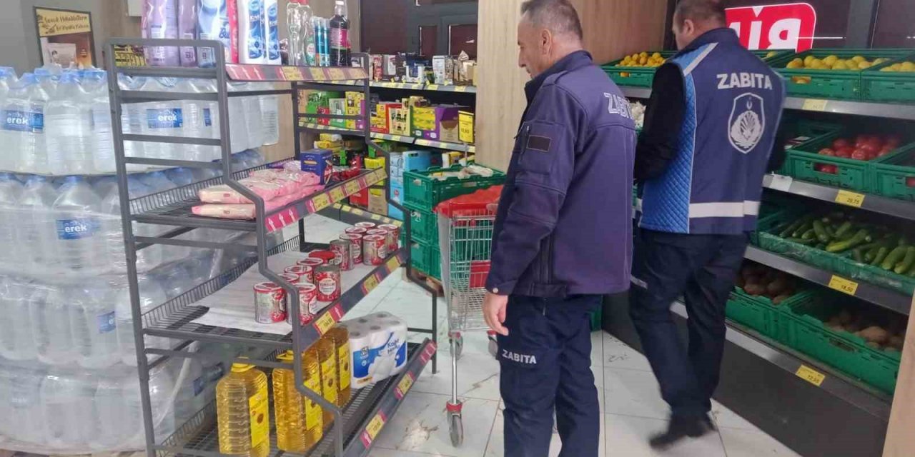 Erciş Belediyesinden marketlere fahiş fiyat ve gramaj denetimi