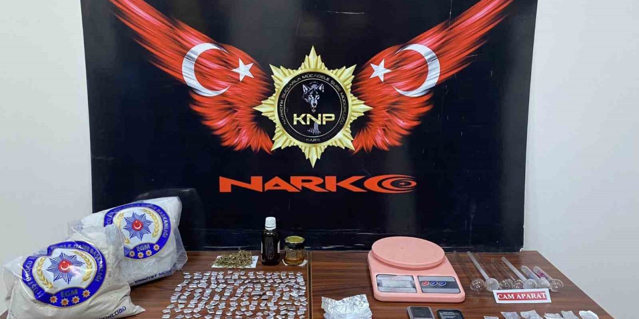 Kars polisi uyuşturucu tacirlerine göz açtırmıyor