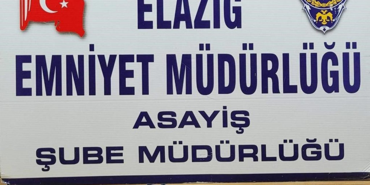 Elazığ’da güven uygulaması: Ruhsatsız silah ve uyuşturucu madde ele geçirildi