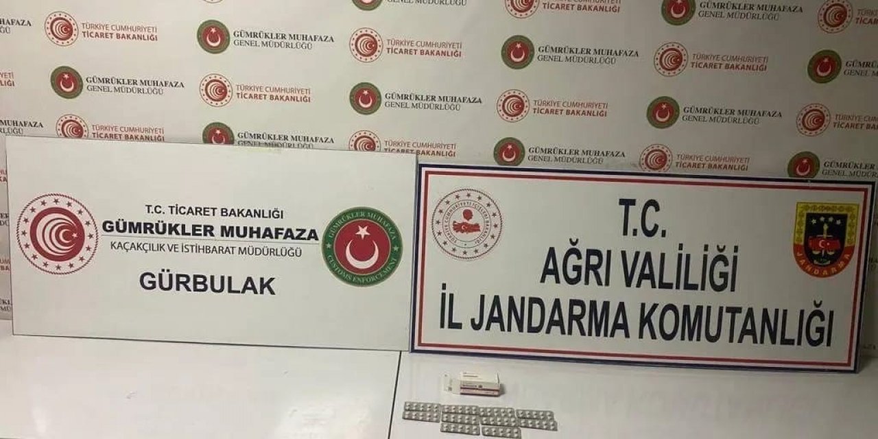 Ağrı’da uyuşturucu madde geçirildi