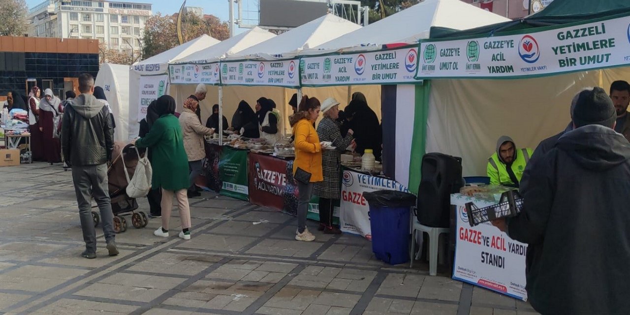 Elazığ’da Gazze etkinliğine yoğun ilgi