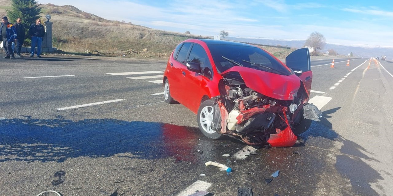 Bingöl’de trafik kazası: 4 yaralı