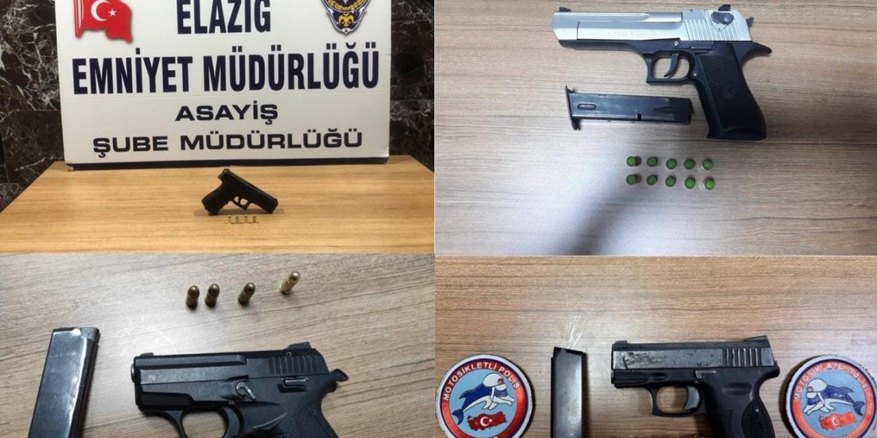 Elazığ’da kesinleşmiş hapis cezası bulunan 7 zanlı tutuklandı