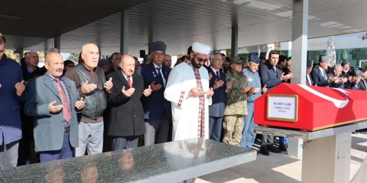 Malatyalı Kıbrıs Gazisine son görev