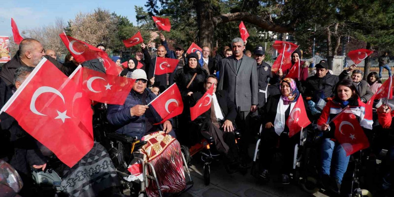 Erzurum’da ’Dünya Engelliler Günü’ etkinliği