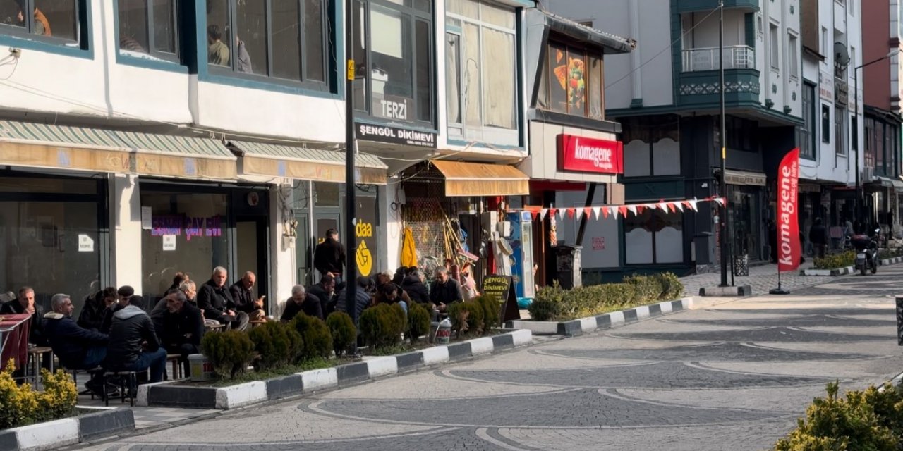 Aralık ayında güneşli havanın tadını çıkardılar