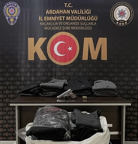 Ardahan’da kaçakçılık operasyonu: 4 gözaltı