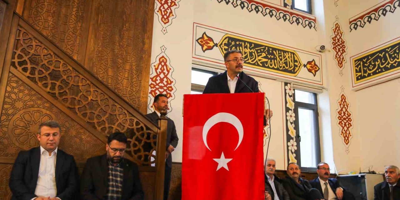 Vali Çelik, Doğanlı mezrasında cami açılışına katıldı