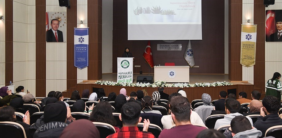 ETÜ’de bağımlılık konferansı düzenlendi