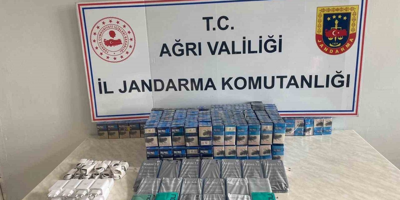 Ağrı’da 8 kişi kaçakçılık suçundan yakalandı