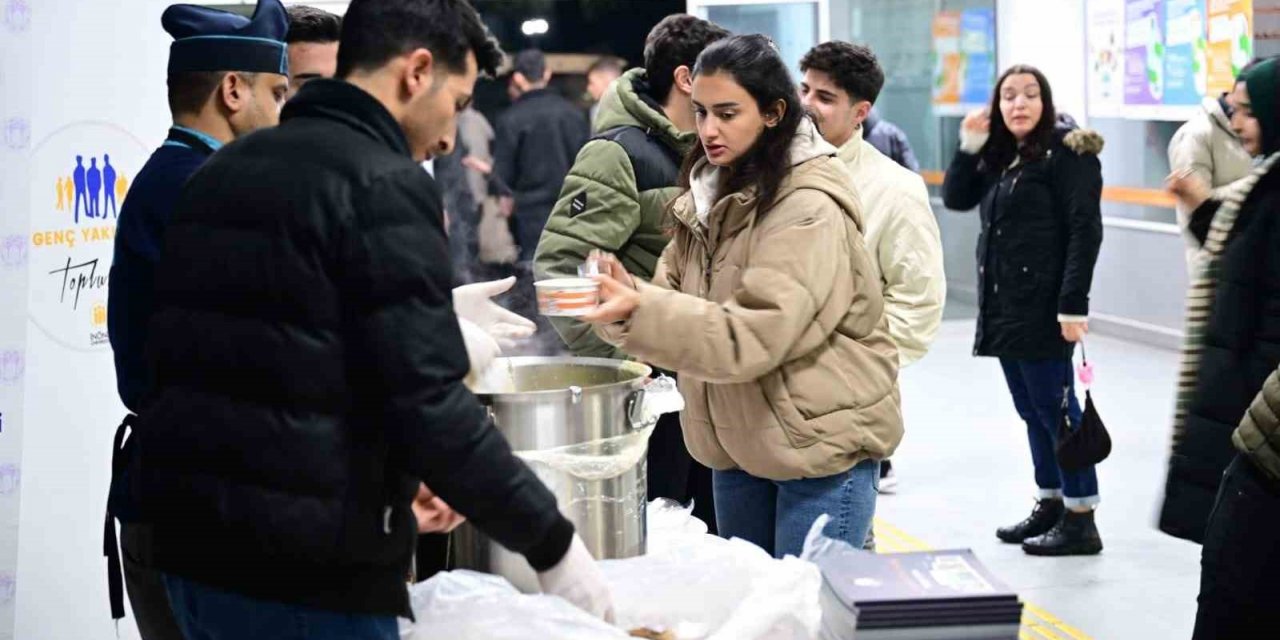 Vize sınavları haftasında çorbalar Güder’den