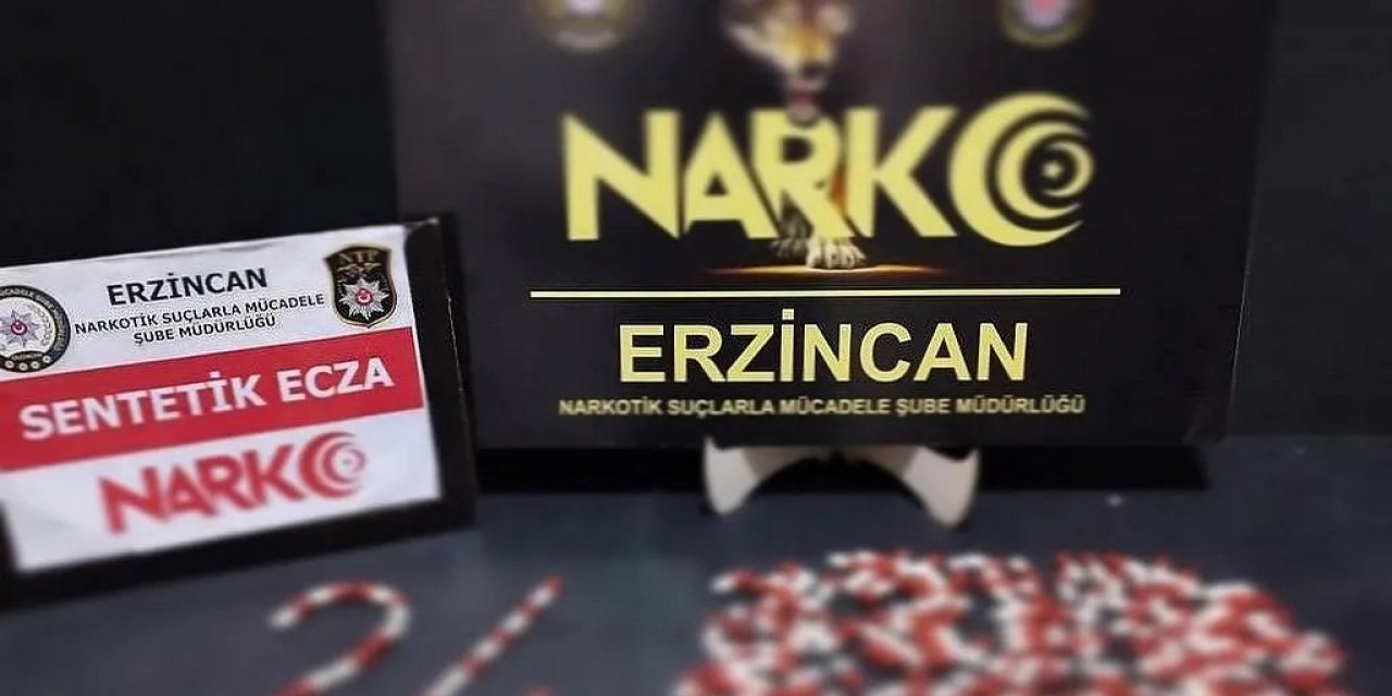 Erzincan’da üzerinde uyuşturucu bulunan şüpheli gözaltına alındı