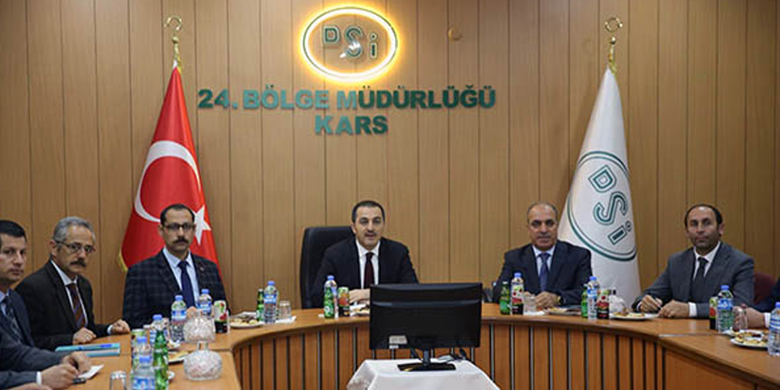 Vali Türker Öksüz, DSİ Kars 24. Bölge Müdürlüğünü ziyaret etti