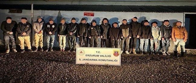 Jandarmadan kaçak göçmen operasyonu