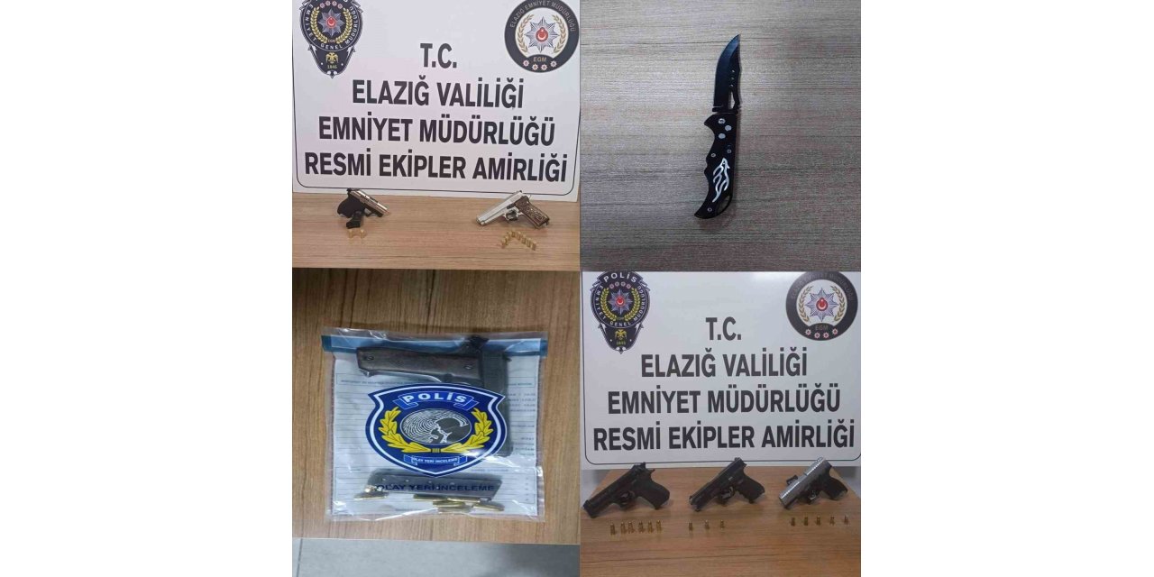 Elazığ’da asayiş uygulaması: 32 şahıs hakkında işlem yapıldı