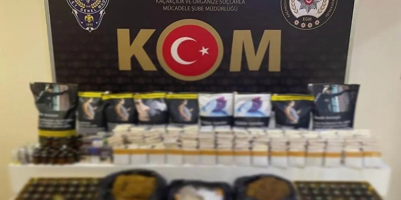 Erzincan’da kaçak sigara operasyonu