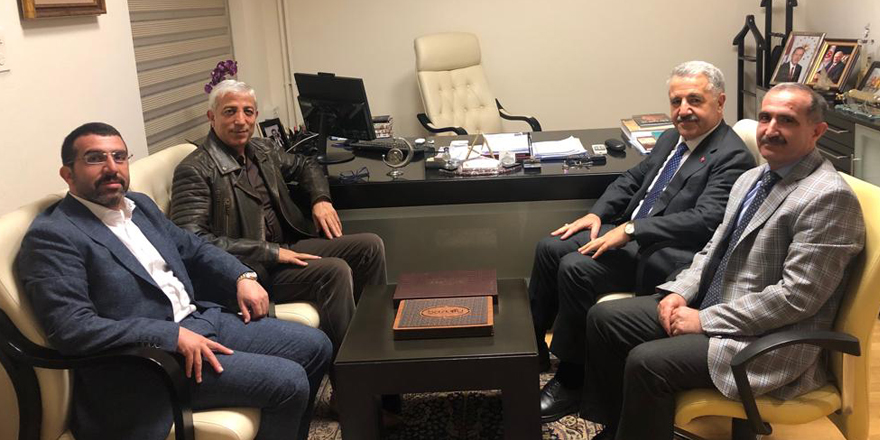 KAÜ Rektörü Prof. Dr. Hüsnü Kapu, Arslan ve Kılıç’ı ziyaret etti