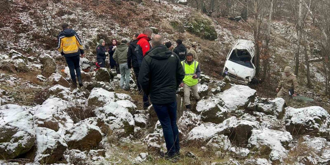 Tunceli’de trafik kazası: 1 ölü, 1 yaralı