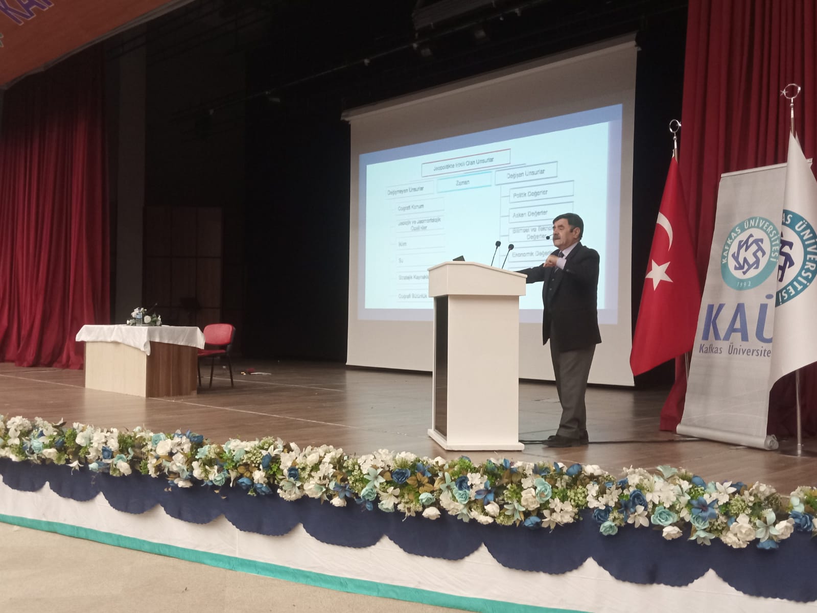 Prof. Dr. Cevdet Bozkuş, Türkiye için jeopolitikte önemli olan unsurlara değindi