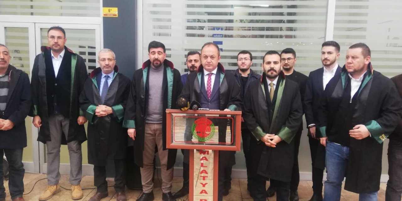 Malatya Barosu Başkanı Demez: “Biz hala adalet bekliyoruz”