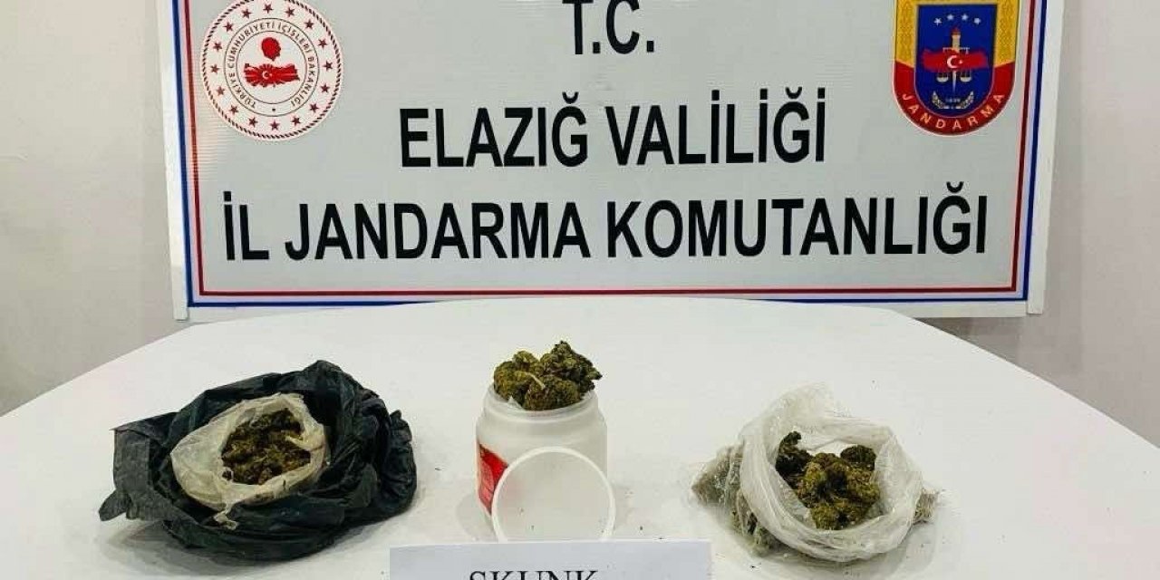 Elazığ’da uyuşturucuyla mücadele: 1 gözaltı